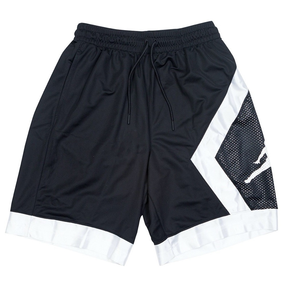 Nike Air Jordan Diamond Shorts “Black/White” AV3206-010 Size Large NEW